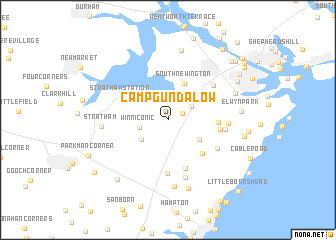 map of Camp Gundalow