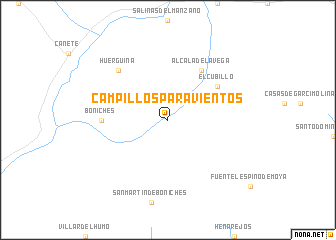 map of Campillos-Paravientos