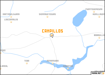 map of Campillos