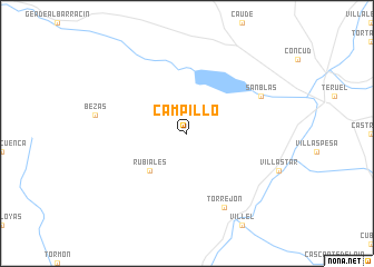 map of Campillo