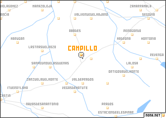 map of Campillo