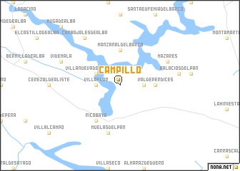 map of Campillo