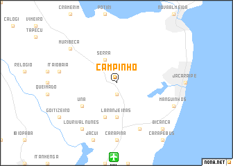 map of Campinho