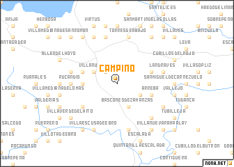 map of Campino