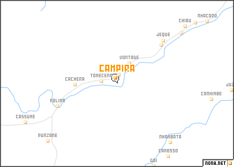 map of Campira