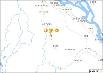 map of Campira