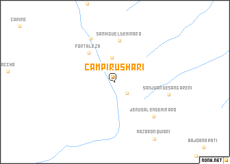 map of Campirushari