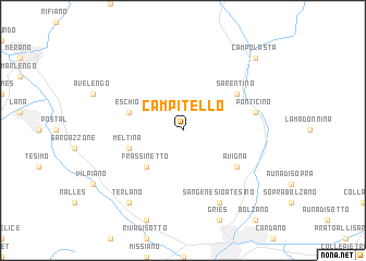 map of Campitello