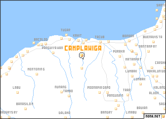 map of Camp Lawiga