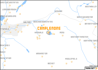 map of Camp Lenore