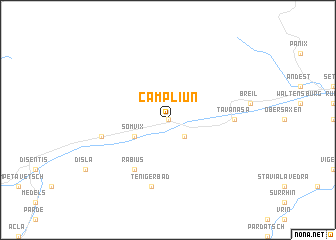 map of Campliun