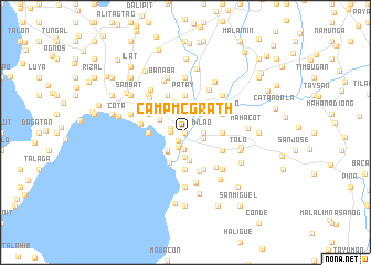 map of Camp McGrath