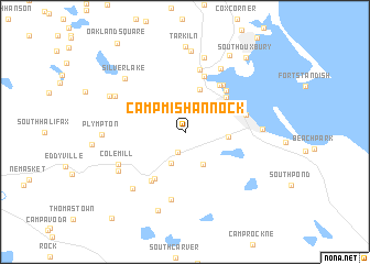 map of Camp Mishannock