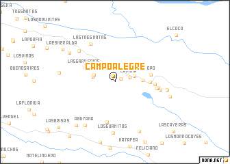 map of Campoalegre