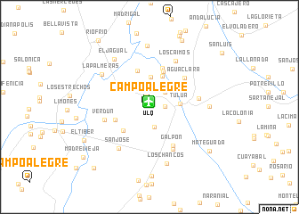 map of Campoalegre