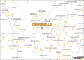 map of Campobello