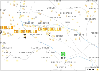 map of Campo Bello