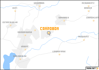 map of Campo Bom