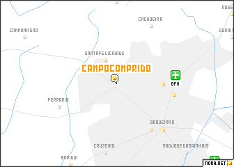 map of Campo Comprido