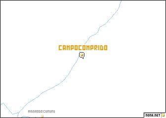 map of Campo Comprido