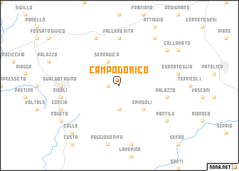 map of Campodonico