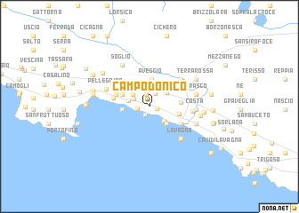 map of Campodonico