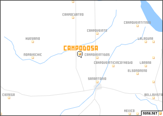 map of Campo DosA