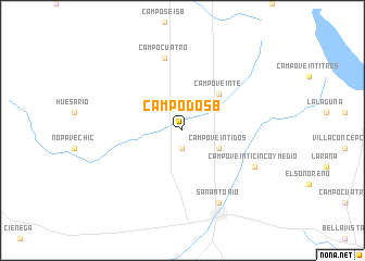 map of Campo Dos-B