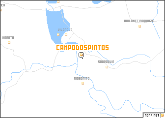 map of Campo dos Pintos