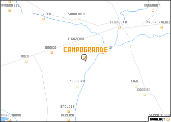 map of Campo Grande