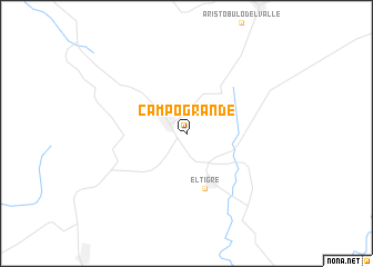 map of Campo Grande