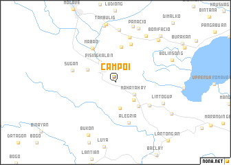 map of Campo I