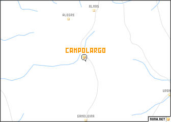 map of Campo Largo