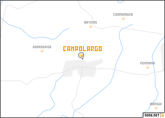 map of Campo Largo