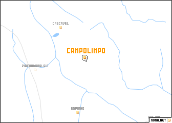 map of Campo Limpo