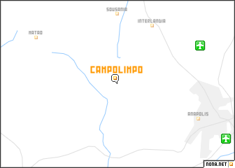 map of Campo Limpo