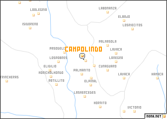 map of Campo Lindo