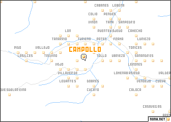 map of Campollo