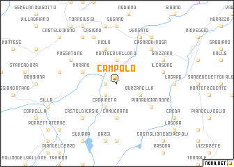 map of Campolo