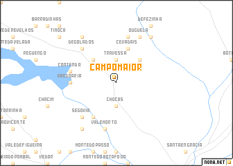 map of Campo Maior