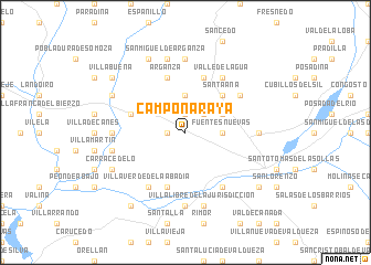 map of Camponaraya