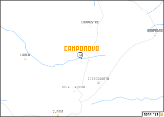 map of Campo Novo