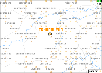 map of Campo Nuevo