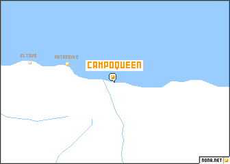 map of Campo Queen