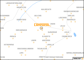 map of Camporal