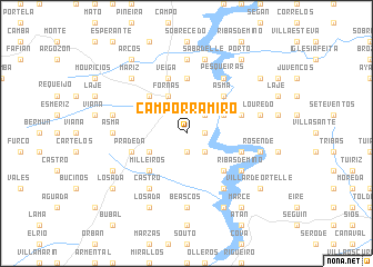 map of Camporramiro