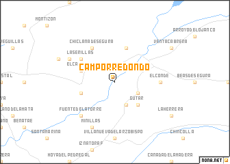 map of Camporredondo