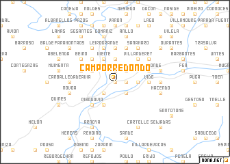 map of Camporredondo