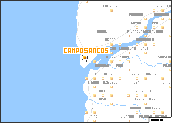 map of Camposancos