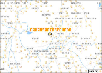 map of Camposanto Segundo